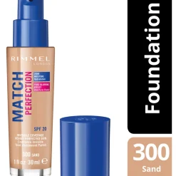 RIMMEL FONDOTINTA LIQUIDO MATCH PERFECTION N.300 SAND