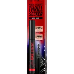 RIMMEL MASCARA WONDER'VOLUME THRILL SEEKER PITCH BLACK