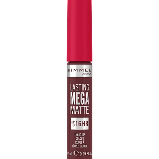 RIMMEL ROSSETTO LIQUIDO LASTING MEGA MATTE 16 ON.810 PLUM THIS SHOW
