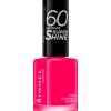 RIMMEL SMALTO 60 SECONDI SUPER SHINE N.300 GLASTON-BERRY (ROSSO CORALLO)
