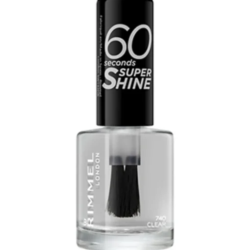 RIMMEL SMALTO 60 SECONDI SUPER SHINE N.740 CLEAR (TRASPARENTE)