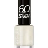 RIMMEL SMALTO 60 SECONDI SUPER SHINE N.730 SILVER BULLET (BIANCO PERLATO)