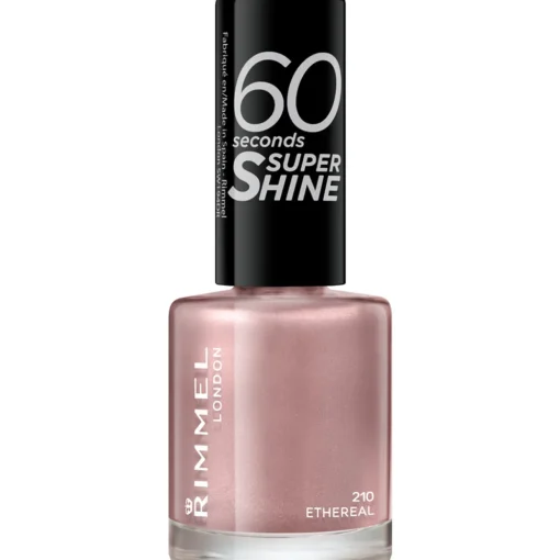 RIMMEL SMALTO 60 SECONDI SUPER SHINE N.210 ETHERAL (ROSA PERLATO)