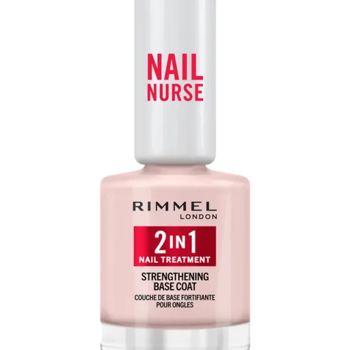 RIMMEL SMALTO CURATIVO NAIL NURSE BASE COAT & RINFORZZANTE 2 IN 1 TREATMENT