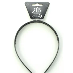 ROYAL BEAUTY CERCHIETTO CAPELLI ANTISCIVOLO NERO