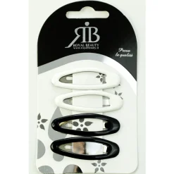 ROYAL BEAUTY CLIC CLAC 2 COPPIE BIANCO - NERO GG9041
