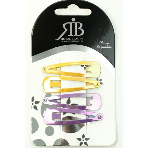 ROYAL BEAUTY CLIC CLAC 2 COPPIE ORO-LILLA