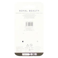 ROYAL BEAUTY COPPIA PINZE PER CAPELLI NERA