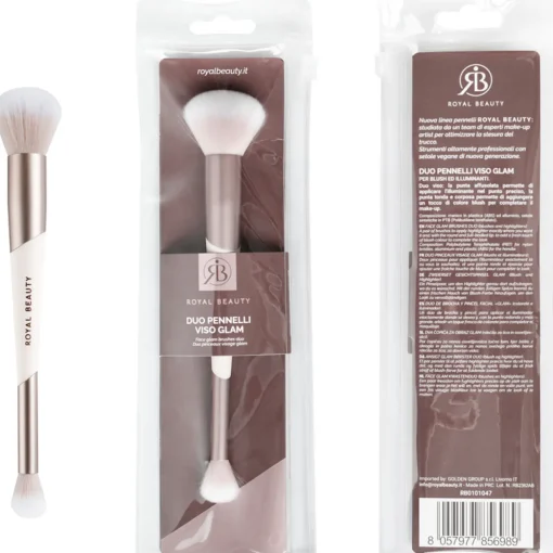 ROYAL BEAUTY DUO PENNELLI MAKE UP  VISO GLAM