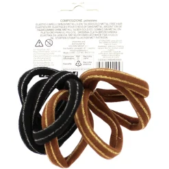ROYAL BEAUTY ELASTICI PER CAPELLI SENZA METALLO ARGENTO