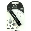 ROYAL BEAUTY FERMAGLIO PER CAPELLI NERO CON STRASS