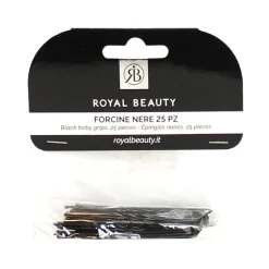 ROYAL BEAUTY FORCINE NERE 25 PEZZI