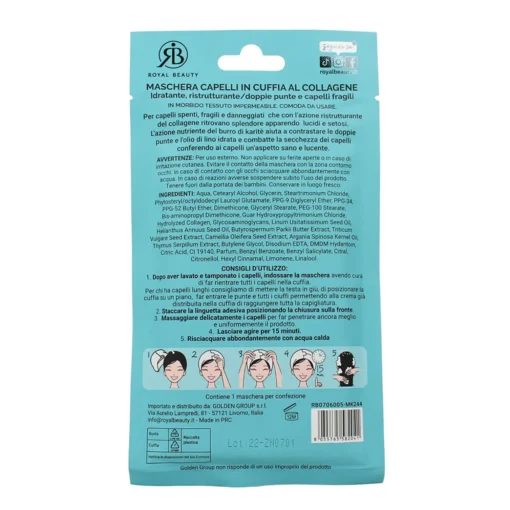 ROYAL BEAUTY MASCHERA CAPELLI AL COLLAGENE