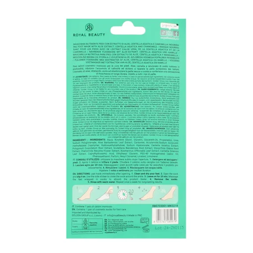 ROYAL BEAUTY MASCHERA PIEDI
