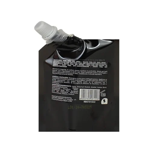 ROYAL BEAUTY MASCHERA VISO BUSTINA SQUEEZE BLACK