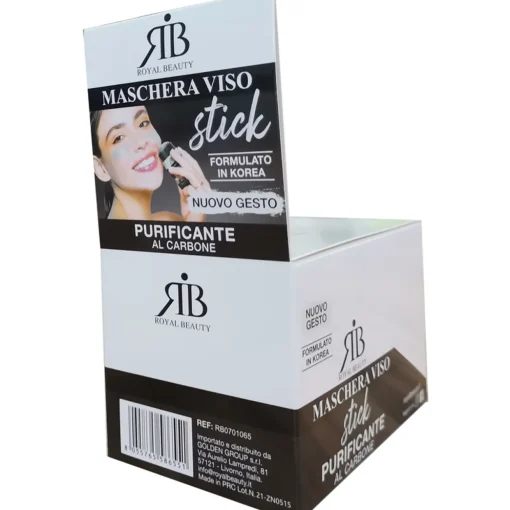 ROYAL BEAUTY MASCHERA VISO STICK AL CARBONE
