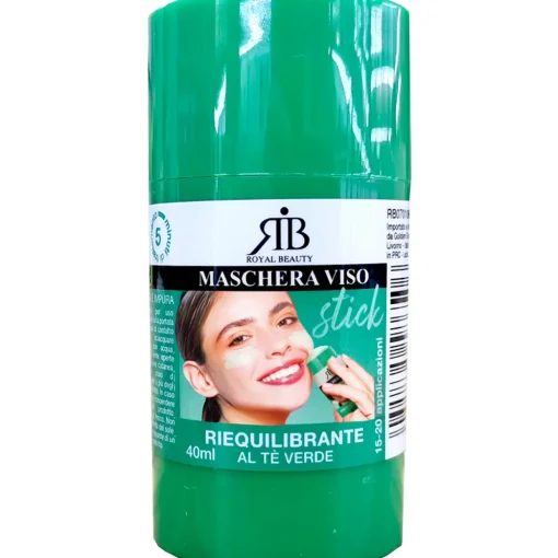 ROYAL BEAUTY MASCHERA VISO STICK AL TE' VERDE
