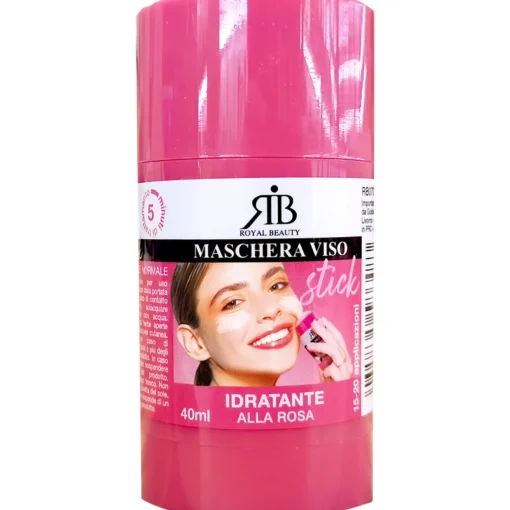 ROYAL BEAUTY MASCHERA VISO STICK AlLLA ROSA