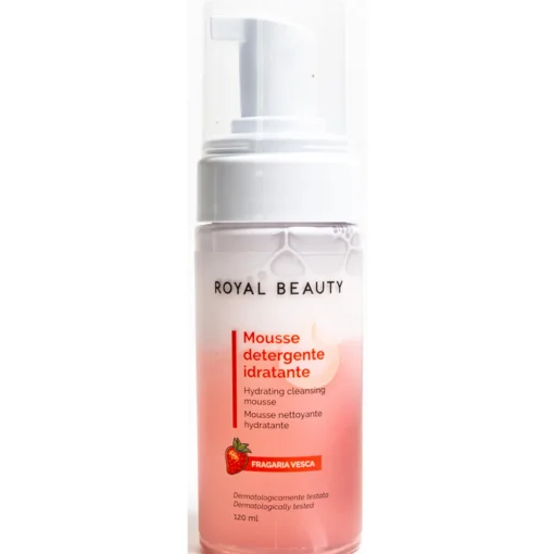 ROYAL BEAUTY MOUSSE DETERGENTE IDRATANTE FRAGOLA 120 ML