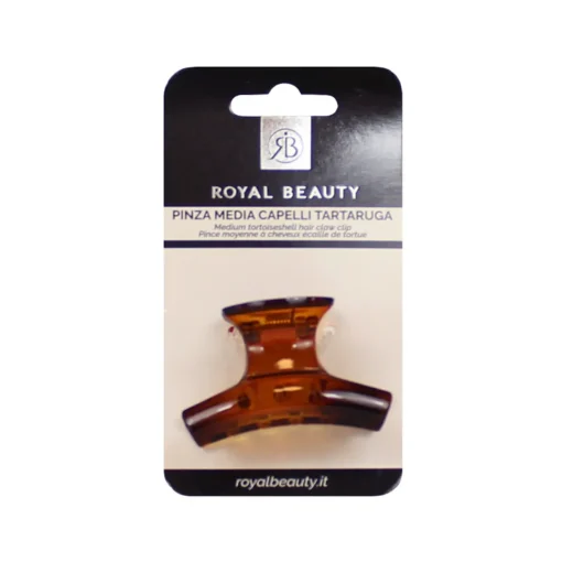 ROYAL BEAUTY PINZA CAPELLI MEDIA TARTARUGA