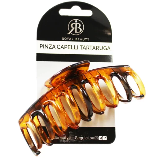 ROYAL BEAUTY PINZA PER CAPELLI TARTARUGA REF GG9005