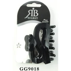 ROYAL BEAUTY PINZA PER CAPELLI NERA REF GG9018