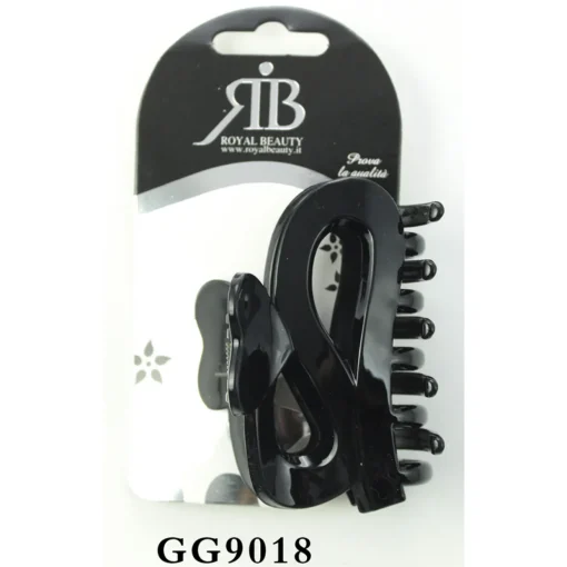 ROYAL BEAUTY PINZA PER CAPELLI NERA REF GG9018