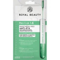 ROYAL BEAUTY PRO-LAB X5 MASCHERA VISO IN TESSUTO ANTIETA' CON CENTELLA ASIATICA