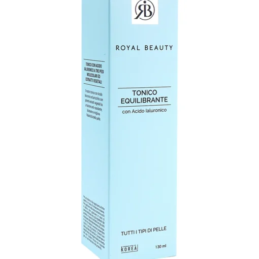 ROYAL BEAUTY TONICO EQUILIBRANTE CON ACIDO IALURONICO PER TUTTI I TIPI DI PELLE 130 ML