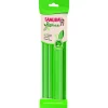 SAMURAI BIO NATURE 40 CANNUCCE VERDI CON SNODO BIODEGRADABILE COMPOSTABLE IN PLA  (24 cm x 5 mm)