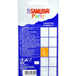 SAMURAI PARTY CANDELA COMPONIBILE N.4