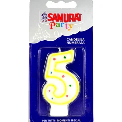 SAMURAI PARTY CANDELA COMPONIBILE N.5