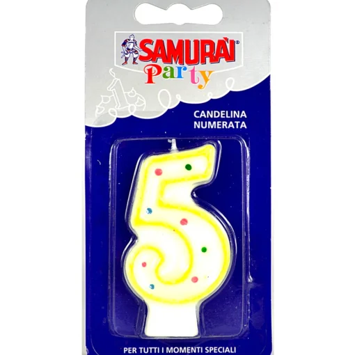 SAMURAI PARTY CANDELA COMPONIBILE N.5