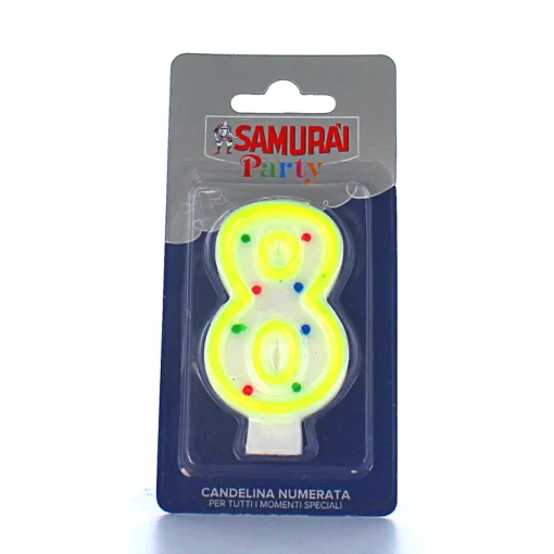 SAMURAI PARTY CANDELA COMPONIBILE N.8