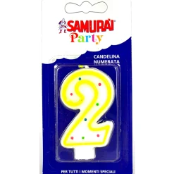 SAMURAI PARTY CANDELA COMPONIBILE N.2