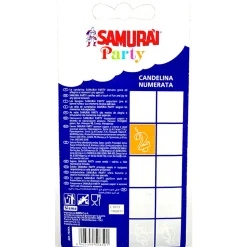 SAMURAI PARTY CANDELA COMPONIBILE N.2
