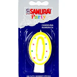 SAMURAI PARTY CANDELA COMPONIBILE N.0