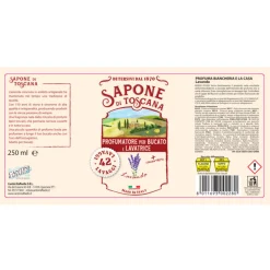 SAPONE DI TOSCANA PROFUMATORE PER BUCATO E LAVATRICE LAVANDA 42 LAVAGGI 250 ML