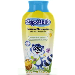 SAPONELLO DOCCIASCHIUMA SHAMPOO DELICATO ALLA BANANA 250 ML #BAMBINI