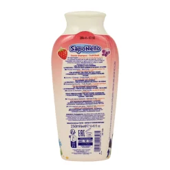 SAPONELLO DOCCIASCHIUMA SHAMPOO IDRATANTE AI FRUTTI ROSSI 250 ML #BAMBINI