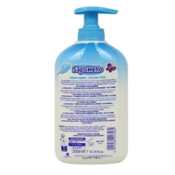 SAPONELLO SAPONE LIQUIDO MANI DELICATO ZUCCHERO FILATO 300 ML. #BAMBINI