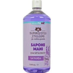 SAPONIFICIO ITALIANO SAPONE MANI PURIFICANTE 1 LITRO LAVANDA