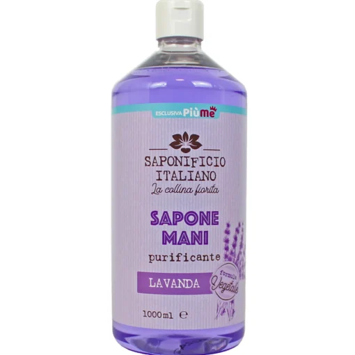 SAPONIFICIO ITALIANO SAPONE MANI PURIFICANTE 1 LITRO LAVANDA