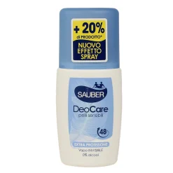SAUBER DEO CARE PELLI SENSIBILI CON ATTIVI POSTBIOTICI 48h VAPO 90 ML