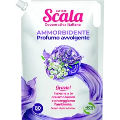 SCALA AMMORBIDENTE LAVANDA & MUGHETO RICARICA BUSTA 80 LAVAGGI
