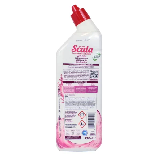 SCALA WC GEL IGIENIZZANTE SBIANCANTE CANDEGGINA 1 LT