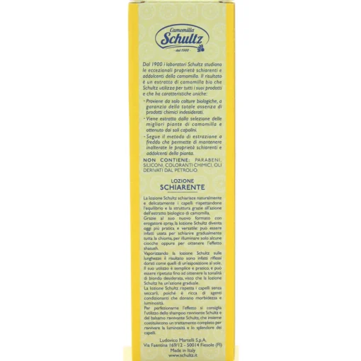 SCHULTZ LOZIONE SCHIARENTE EFFETTO SFUMATURA DA SOLE SPRAY 150 ML