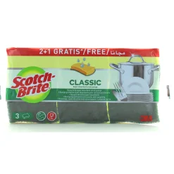 SCOTCH BRITE SPUGNA VEGETALE 2+1 PZ