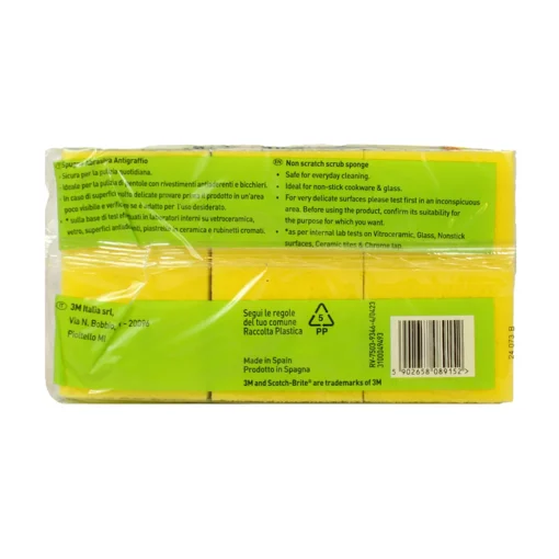 SCOTCH BRITE STROFINETTO SPUGNA ANTIGRAFFIO DELICATE 2 +1 PZ