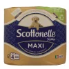 SCOTTONELLE CARTA IGIENICA MAXI SOFFICE E TRAPUNTATA 4 ROTOLI MAXI